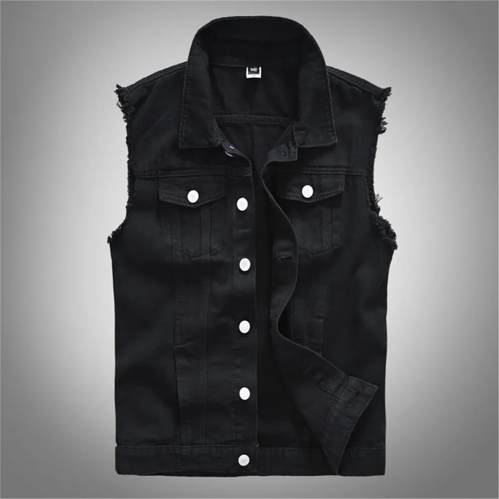 The Dakota Denim Vest