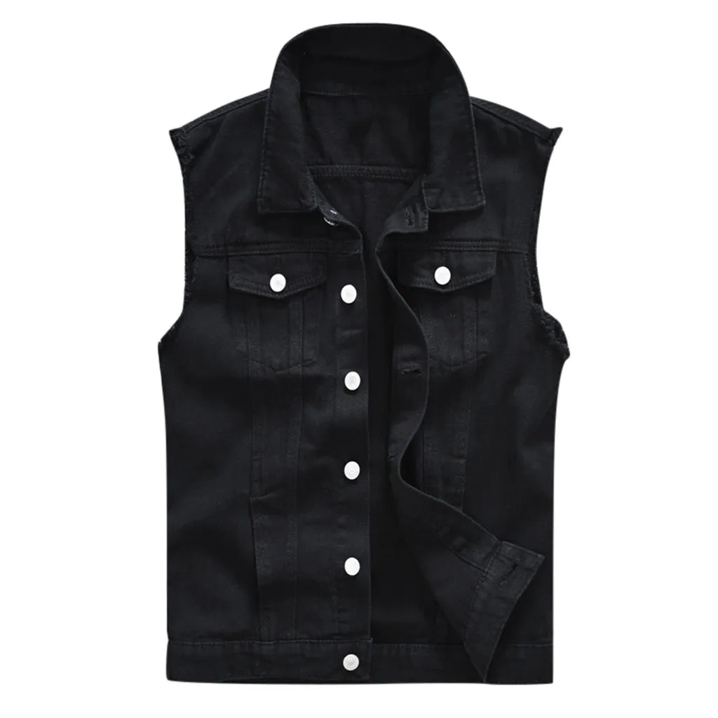 The Dakota Denim Vest