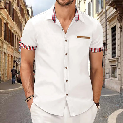 The Elastic Short Sleeve Shirt