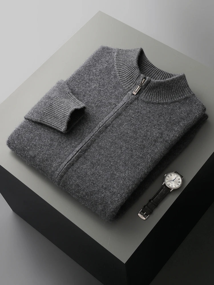 The Milano Merino Wool Cardigan