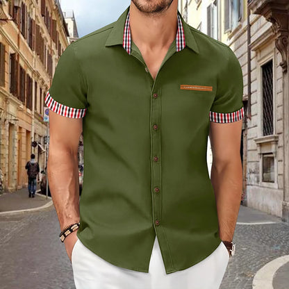 The Elastic Short Sleeve Shirt